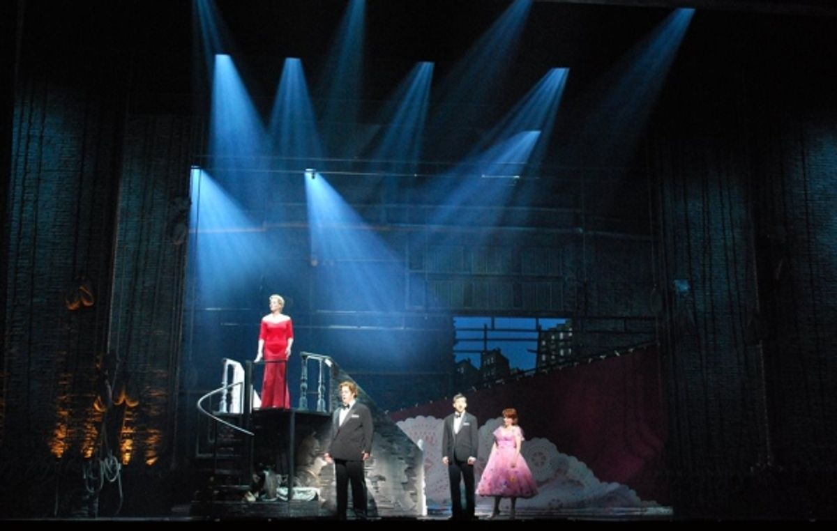 Emily Skinner, Shuler Hensley, Tony Yazbeck and Nancy Opel at 