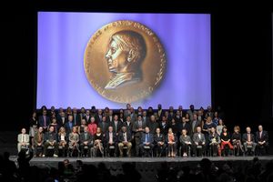 Stephen Sondheim was among 71 authors honored. Photo