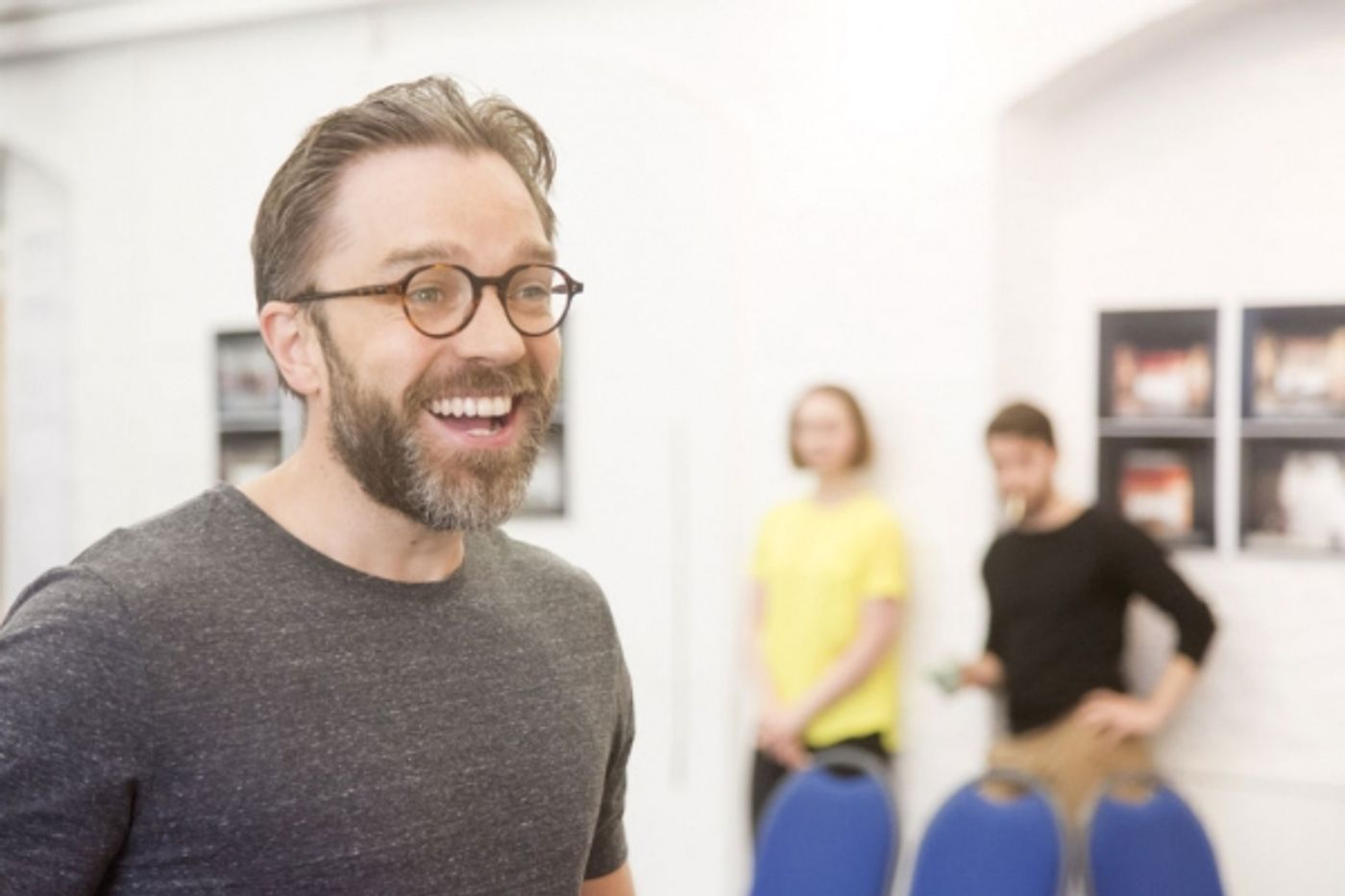 Photo Flash: First Look at Judi Dench, Kenneth Branagh, Zoe Wanamaker and More in Rehearsals for THE WINTER'S TALE and HARLEQUINADE/ALL ON HER OWN  Image