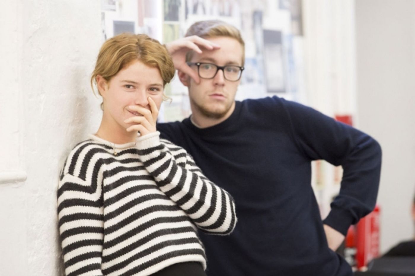 Photo Flash: First Look at Judi Dench, Kenneth Branagh, Zoe Wanamaker and More in Rehearsals for THE WINTER'S TALE and HARLEQUINADE/ALL ON HER OWN  Image