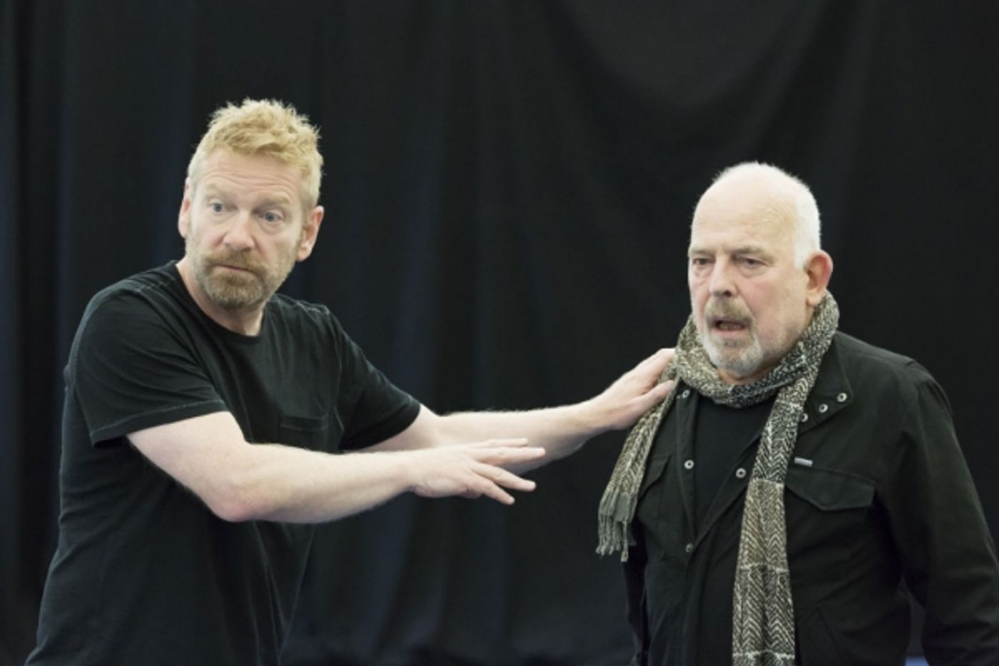 Photo Flash: First Look at Judi Dench, Kenneth Branagh, Zoe Wanamaker and More in Rehearsals for THE WINTER'S TALE and HARLEQUINADE/ALL ON HER OWN  Image