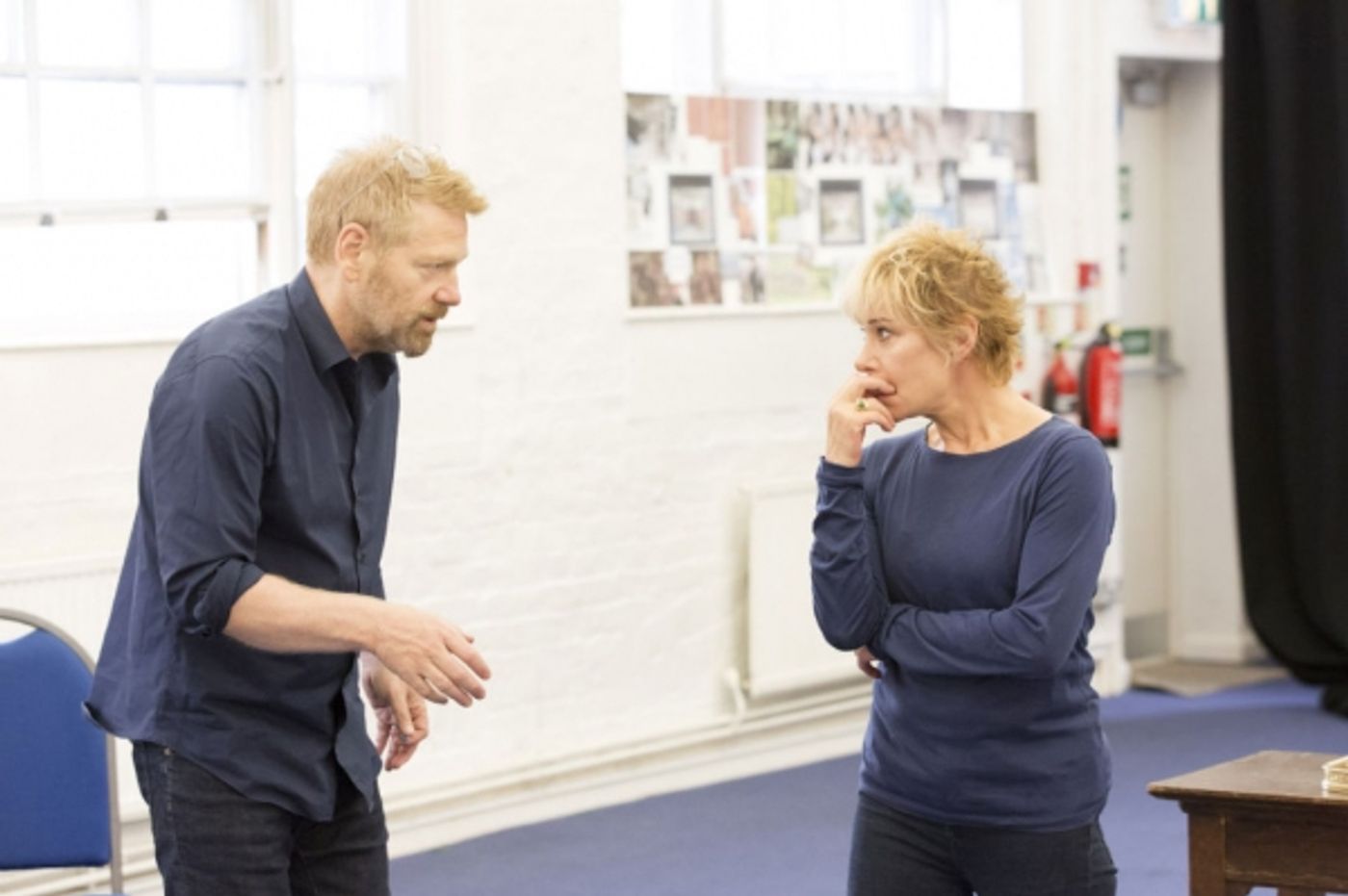 Photo Flash: First Look at Judi Dench, Kenneth Branagh, Zoe Wanamaker and More in Rehearsals for THE WINTER'S TALE and HARLEQUINADE/ALL ON HER OWN  Image