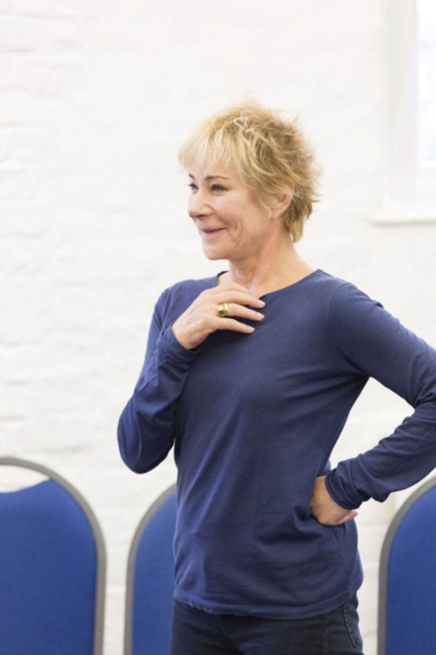 Photo Flash: First Look at Judi Dench, Kenneth Branagh, Zoe Wanamaker and More in Rehearsals for THE WINTER'S TALE and HARLEQUINADE/ALL ON HER OWN  Image