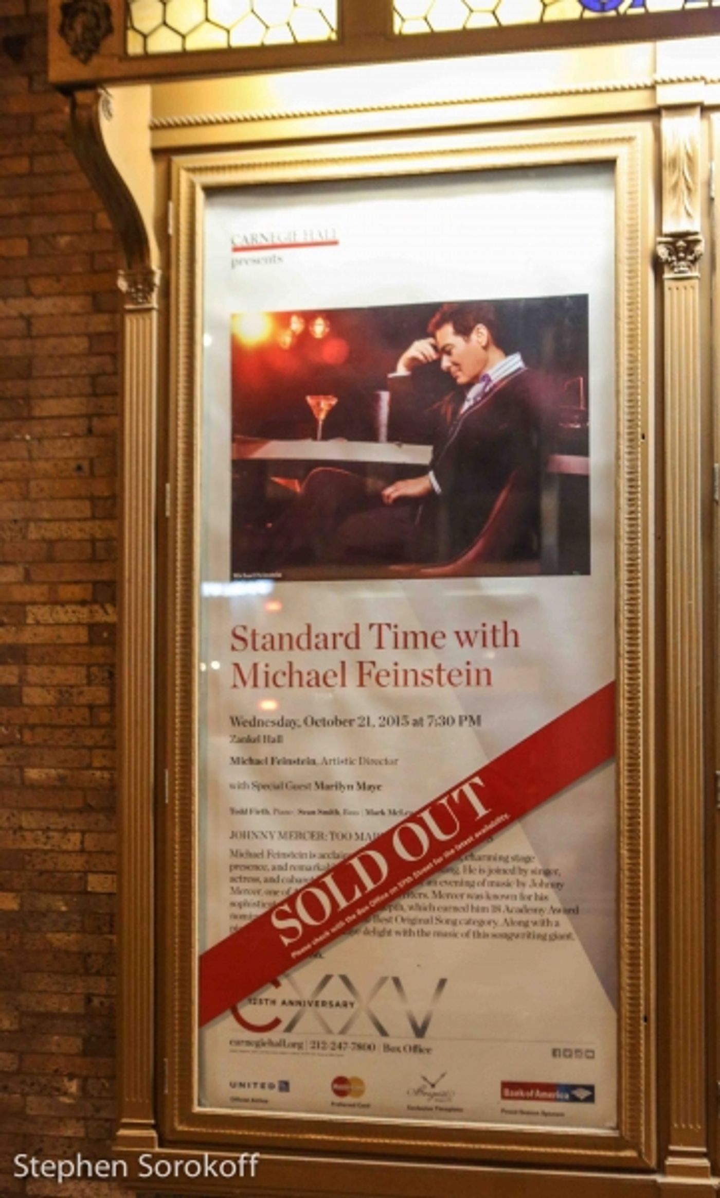 Photo Coverage: Michael Feinstein Brings STANDARD TIME and Johnny Mercer's Lyrics To Zankel Hall  Image