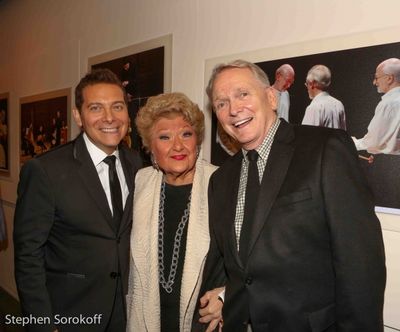 Michael Feinstein, Marilyn Maye, Bob Mackie Photo