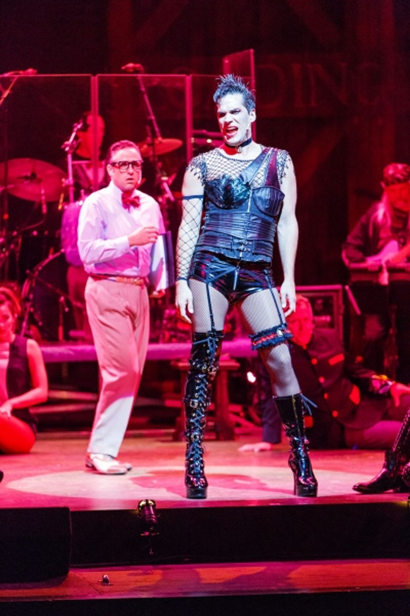 Photo Flash: First Look at Will Swenson, Eric Santagata and More in PTC's ROCKY HORROR SHOW Concert  Image