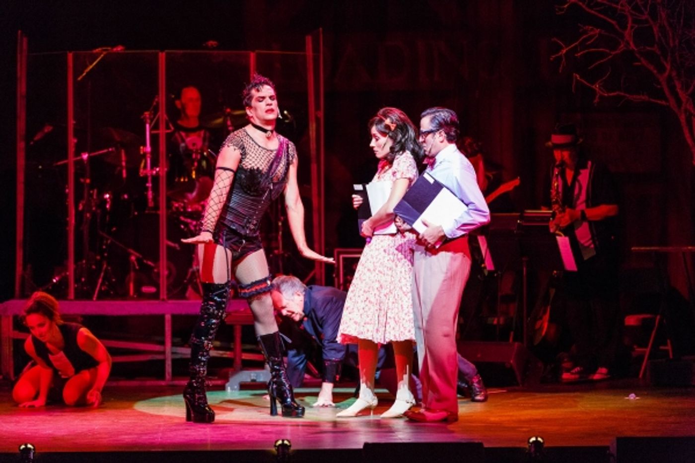 Photo Flash: First Look at Will Swenson, Eric Santagata and More in PTC's ROCKY HORROR SHOW Concert  Image