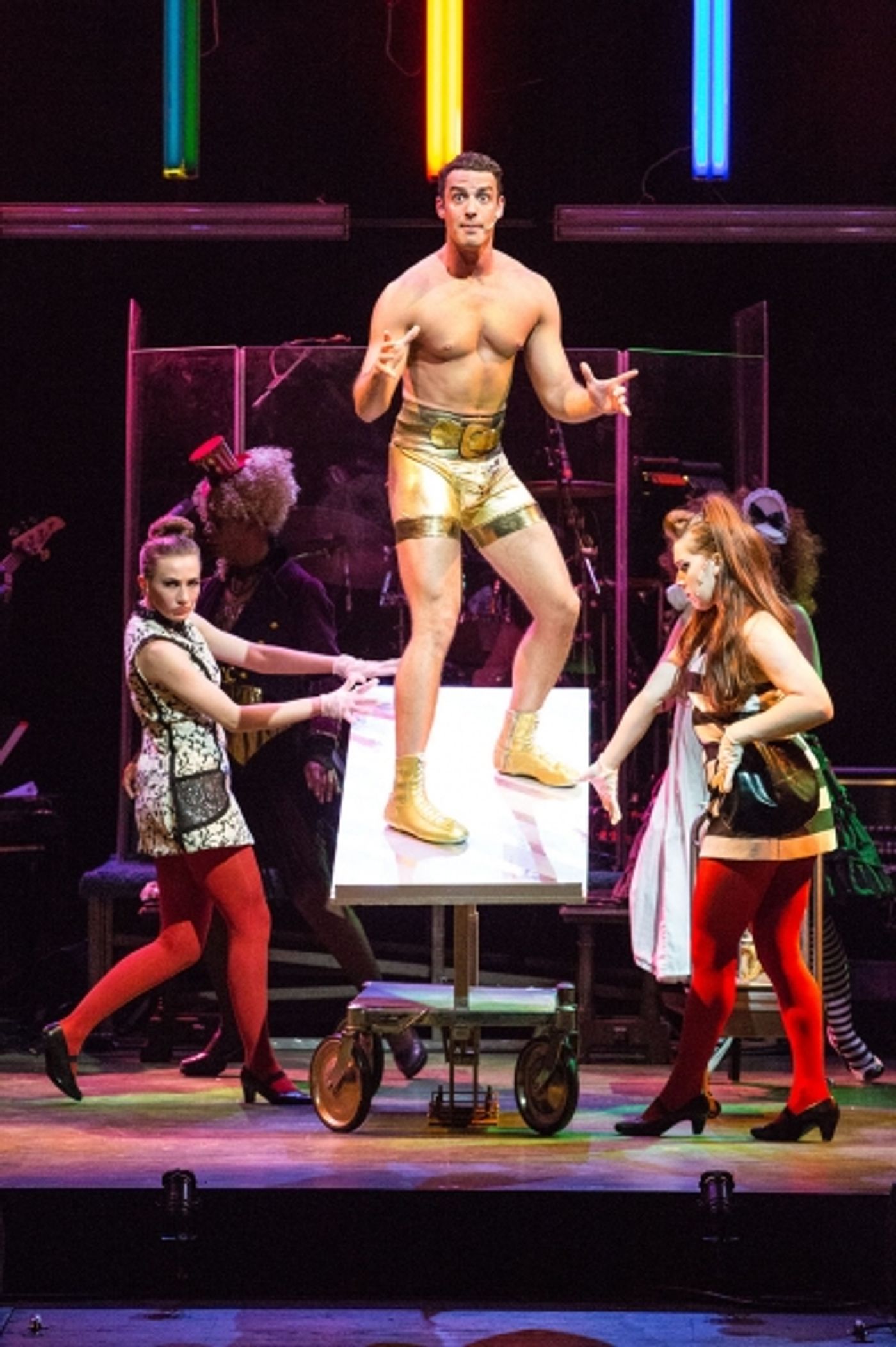 Photo Flash: First Look at Will Swenson, Eric Santagata and More in PTC's ROCKY HORROR SHOW Concert  Image