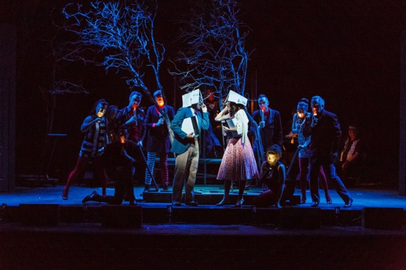 Photo Flash: First Look at Will Swenson, Eric Santagata and More in PTC's ROCKY HORROR SHOW Concert  Image