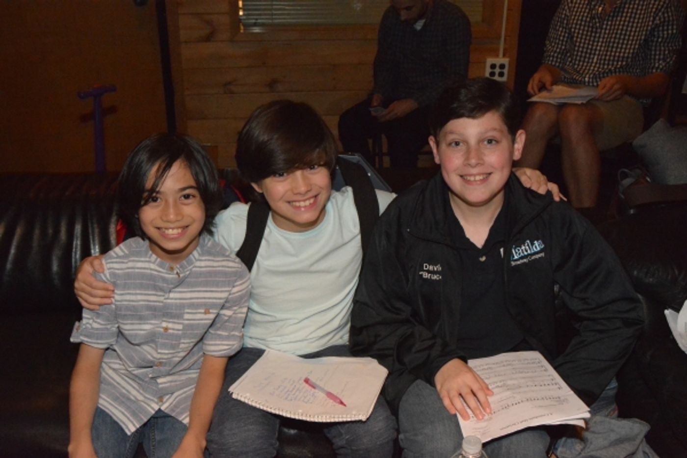 Exclusive Photo Coverage: The MATILDA Kids Celebrate Christmas with Carols For A Cure! Image