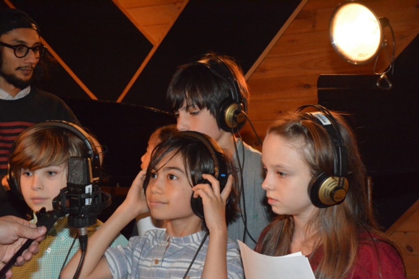 Exclusive Photo Coverage: The MATILDA Kids Celebrate Christmas with Carols For A Cure! Image
