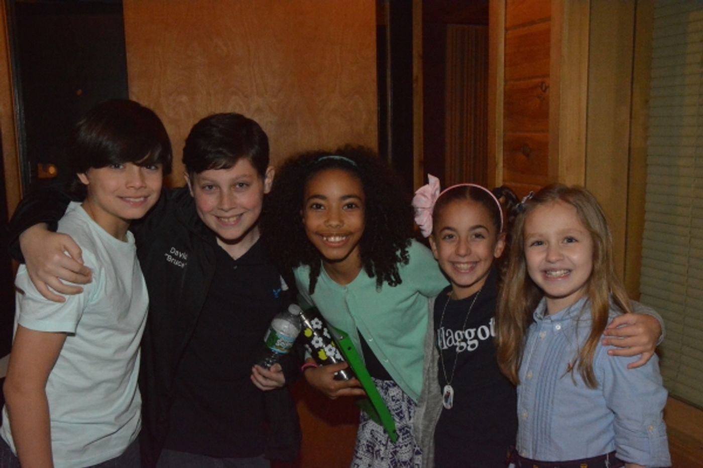 Exclusive Photo Coverage: The MATILDA Kids Celebrate Christmas with Carols For A Cure! Image
