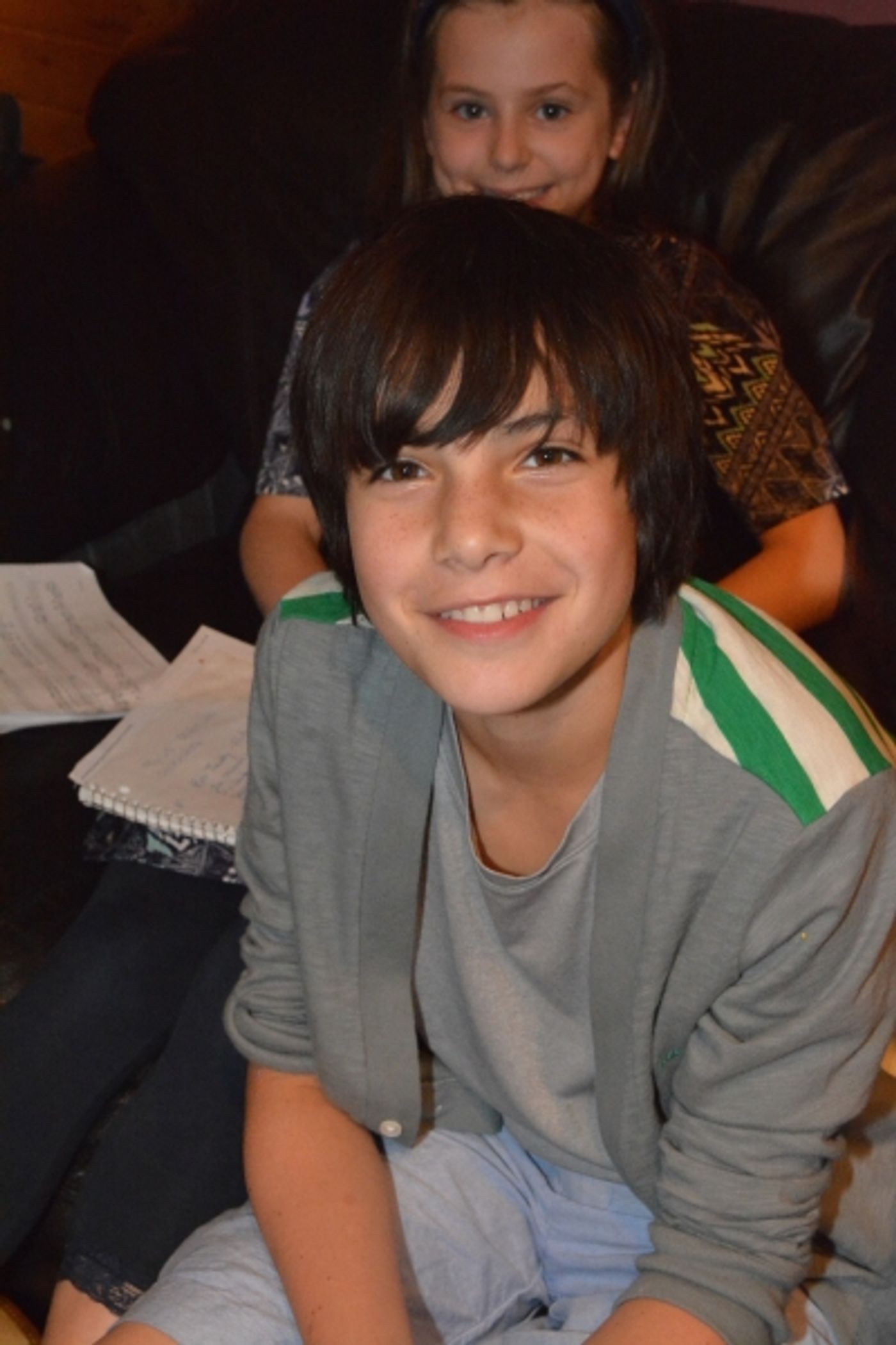 Exclusive Photo Coverage: The MATILDA Kids Celebrate Christmas with Carols For A Cure! Image