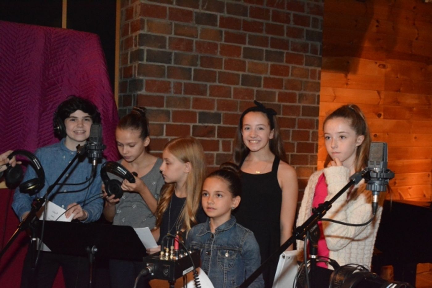 Exclusive Photo Coverage: The MATILDA Kids Celebrate Christmas with Carols For A Cure! Image