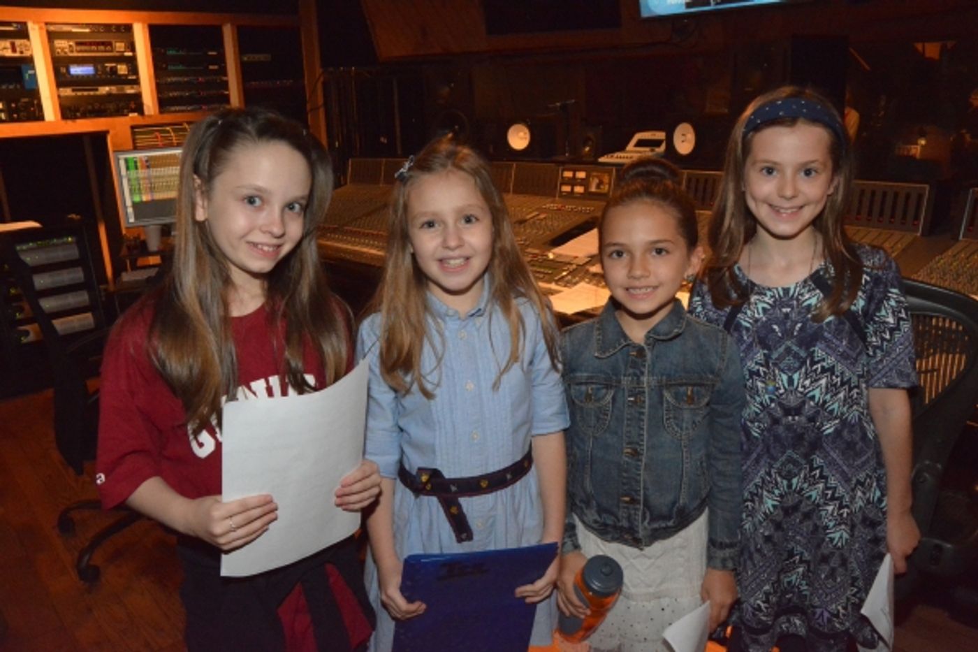 Exclusive Photo Coverage: The MATILDA Kids Celebrate Christmas with Carols For A Cure! Image