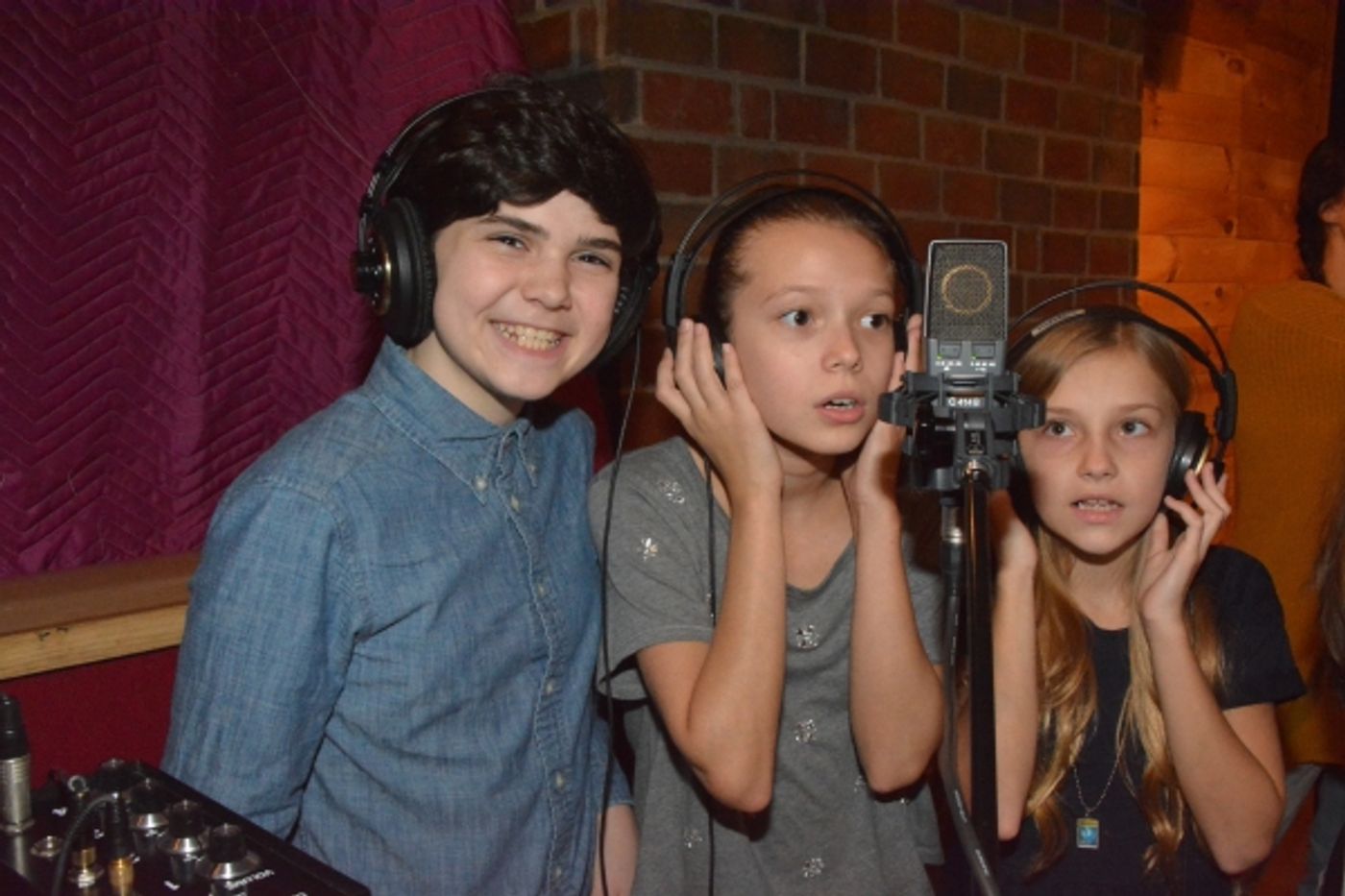 Exclusive Photo Coverage: The MATILDA Kids Celebrate Christmas with Carols For A Cure! Image