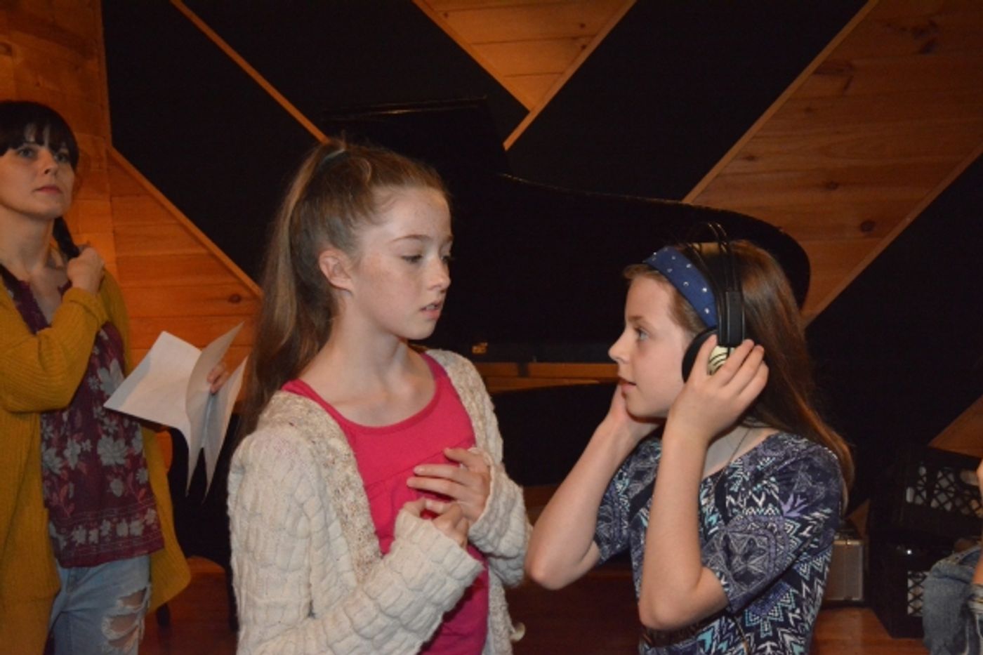 Exclusive Photo Coverage: The MATILDA Kids Celebrate Christmas with Carols For A Cure! Image