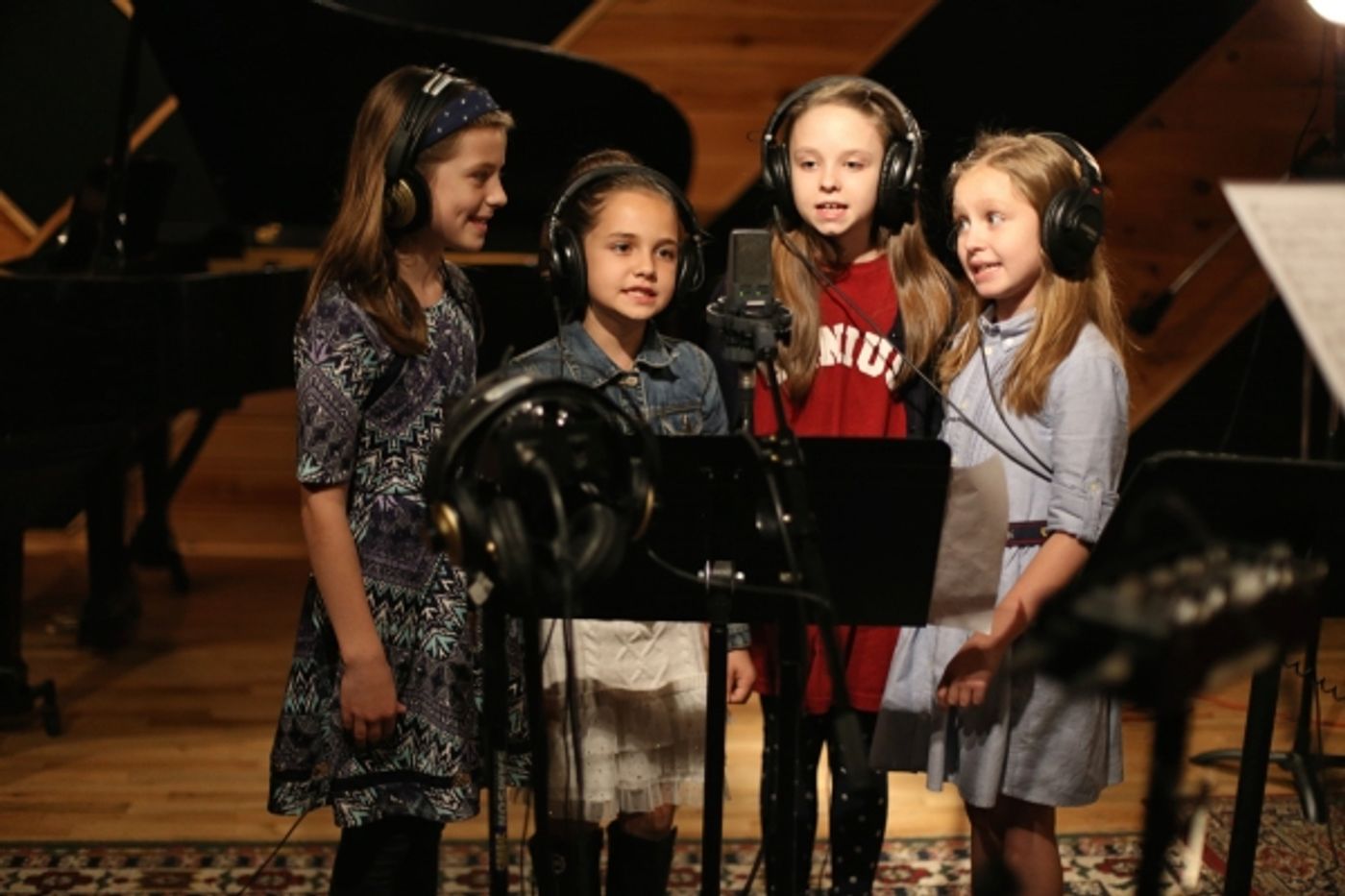 Exclusive Photo Coverage: The MATILDA Kids Celebrate Christmas with Carols For A Cure! Image