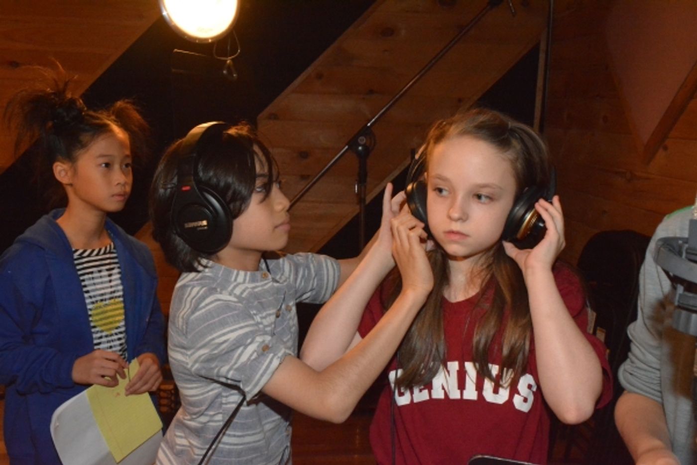 Exclusive Photo Coverage: The MATILDA Kids Celebrate Christmas with Carols For A Cure! Image