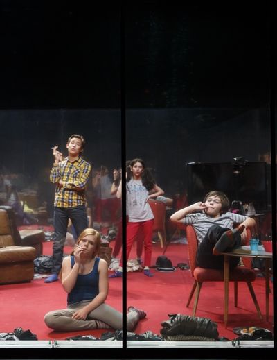 Jasper Newell, Eloise Celine, Maeve Press, and Matthew Quirk Photo
