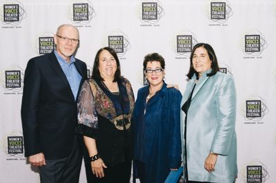 Edgar Dobie, Margaret Engel,  Molly Smith and Allison Engel Photo