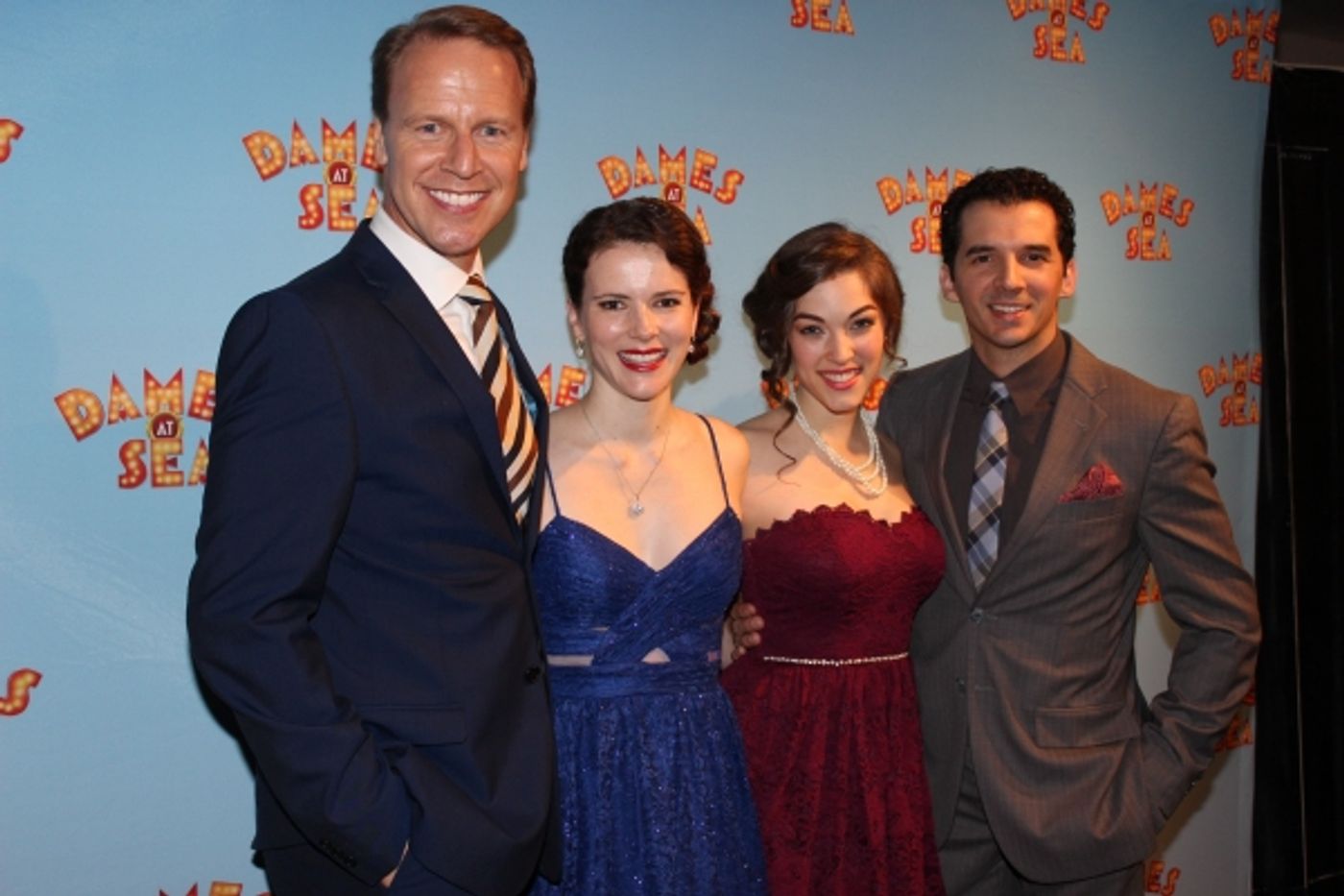 Photo Coverage: DAMES AT SEA Company Celebrates Opening Night! Photo Coverage: DAMES AT SEA Company Celebrates Opening Night! Image