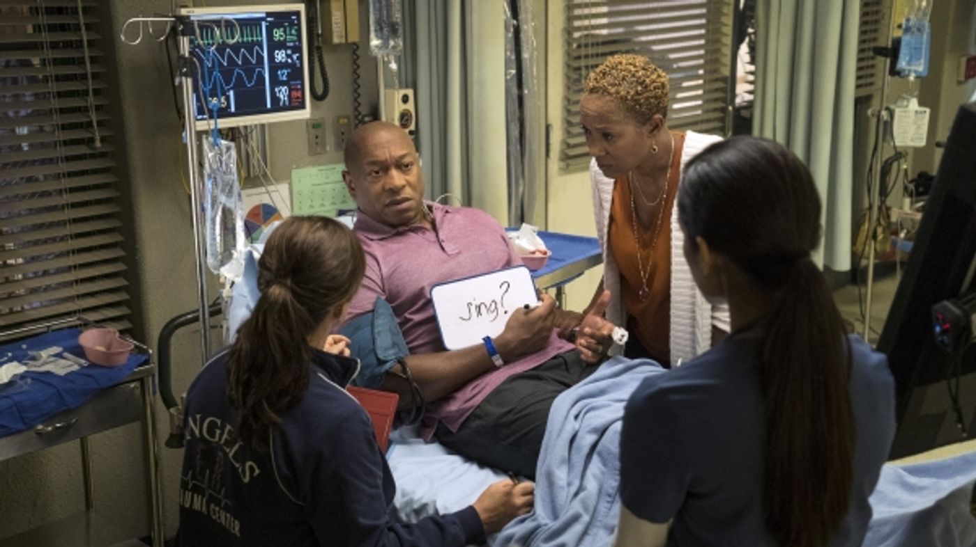 Photo Flash: Sneak Peek - THE LION KING Stars Appear on CBS's CODE BLACK Tonight  Image