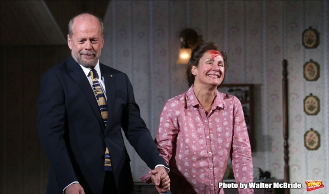Photo Coverage: Bruce Willis & Laurie Metcalf Take First Broadway Bows in MISERY  Image