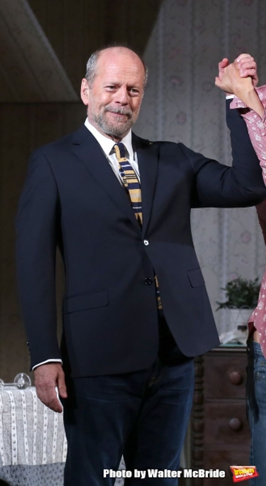 Photo Coverage: Bruce Willis & Laurie Metcalf Take First Broadway Bows in MISERY Image
