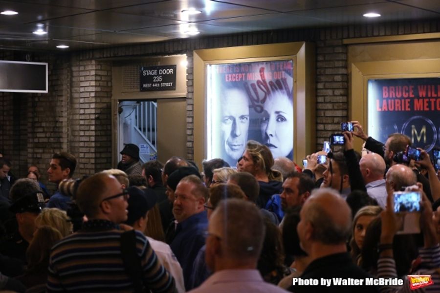 Photo Coverage: Bruce Willis & Laurie Metcalf Take First Broadway Bows in MISERY Image