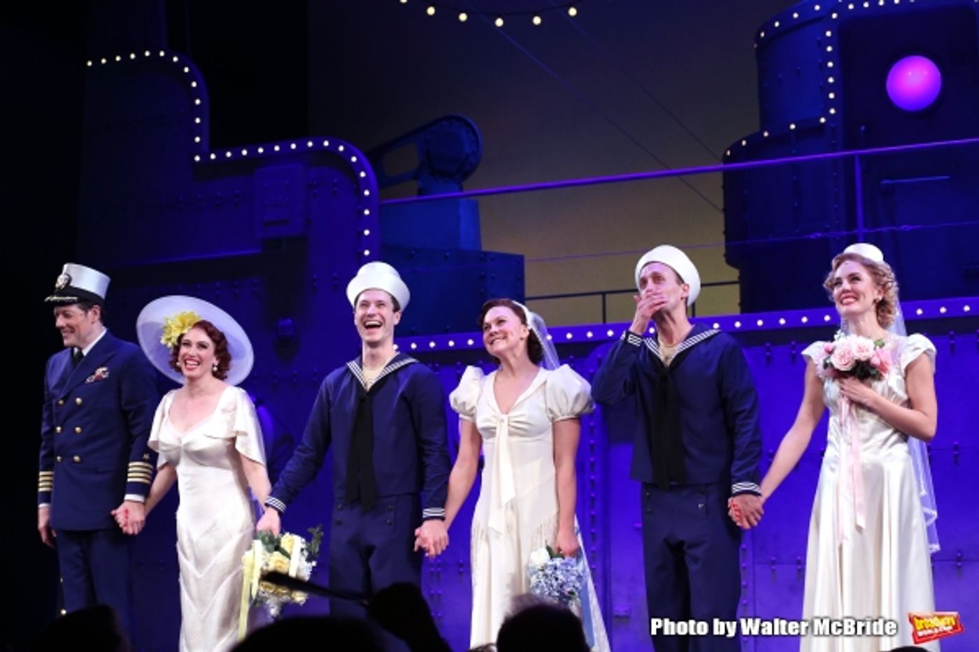 Photo Coverage: Anchors Aweigh! DAMES at SEA Cast Takes Opening Night Bows!  Image