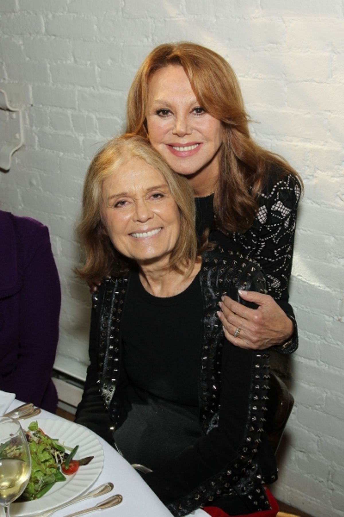 Marlo Thomas and Gloria Steinem at 