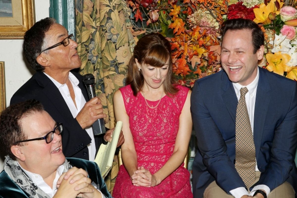 David Saint, Kate Wetherhead and George Merrick at 