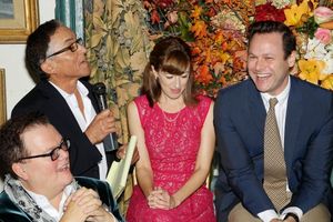 David Saint, Kate Wetherhead and George Merrick Photo