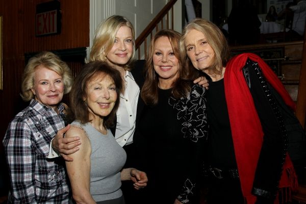 Candice Bergen, Elaine May, Diane Sawyer, Marlo Thomas and Gloria Steinem Photo