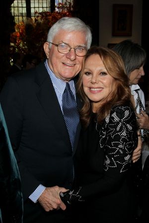 Phil Donahue and Marlo Thomas Photo