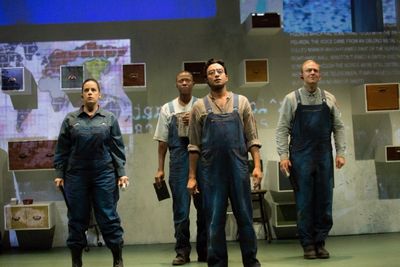 Elizabeth Birnkrant, Manny Buckley , Adam Poss  and Dennis Grimes  Photo