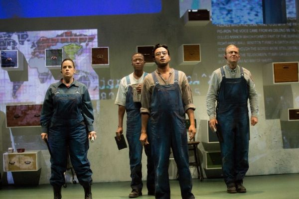 Elizabeth Birnkrant, Manny Buckley , Adam Poss  and Dennis Grimes  Photo