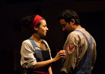 Atra Asdou and Adam Poss  Photo