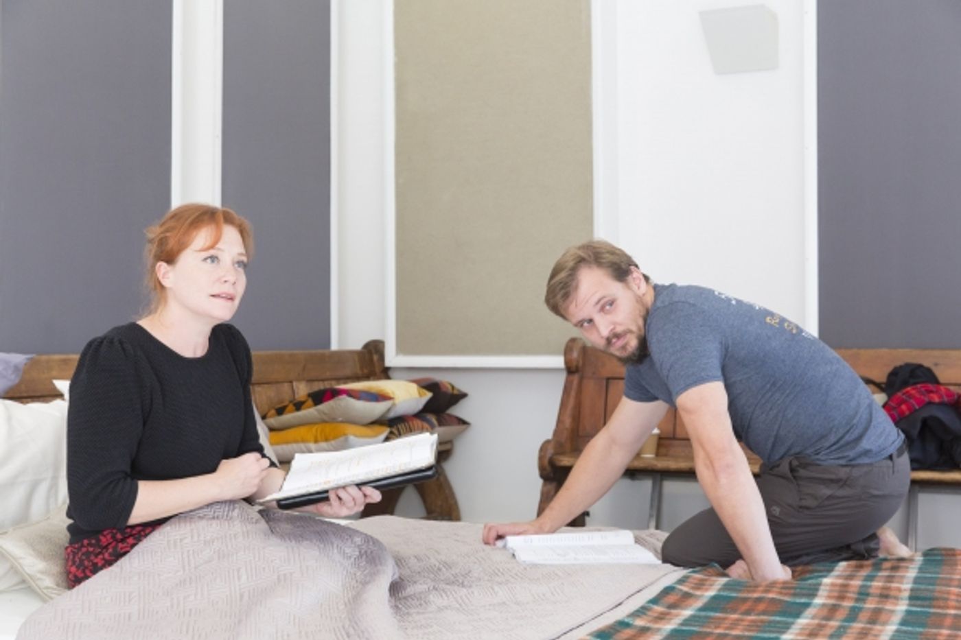 Photo Flash: In Rehearsal with THE DISTANCE at Sheffield  Image