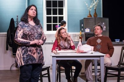 Nat (Dana Galagan), Izzy (Elena Martinez), Becca (Alissa Cattabriga) &  Howie (Jed Sl Photo