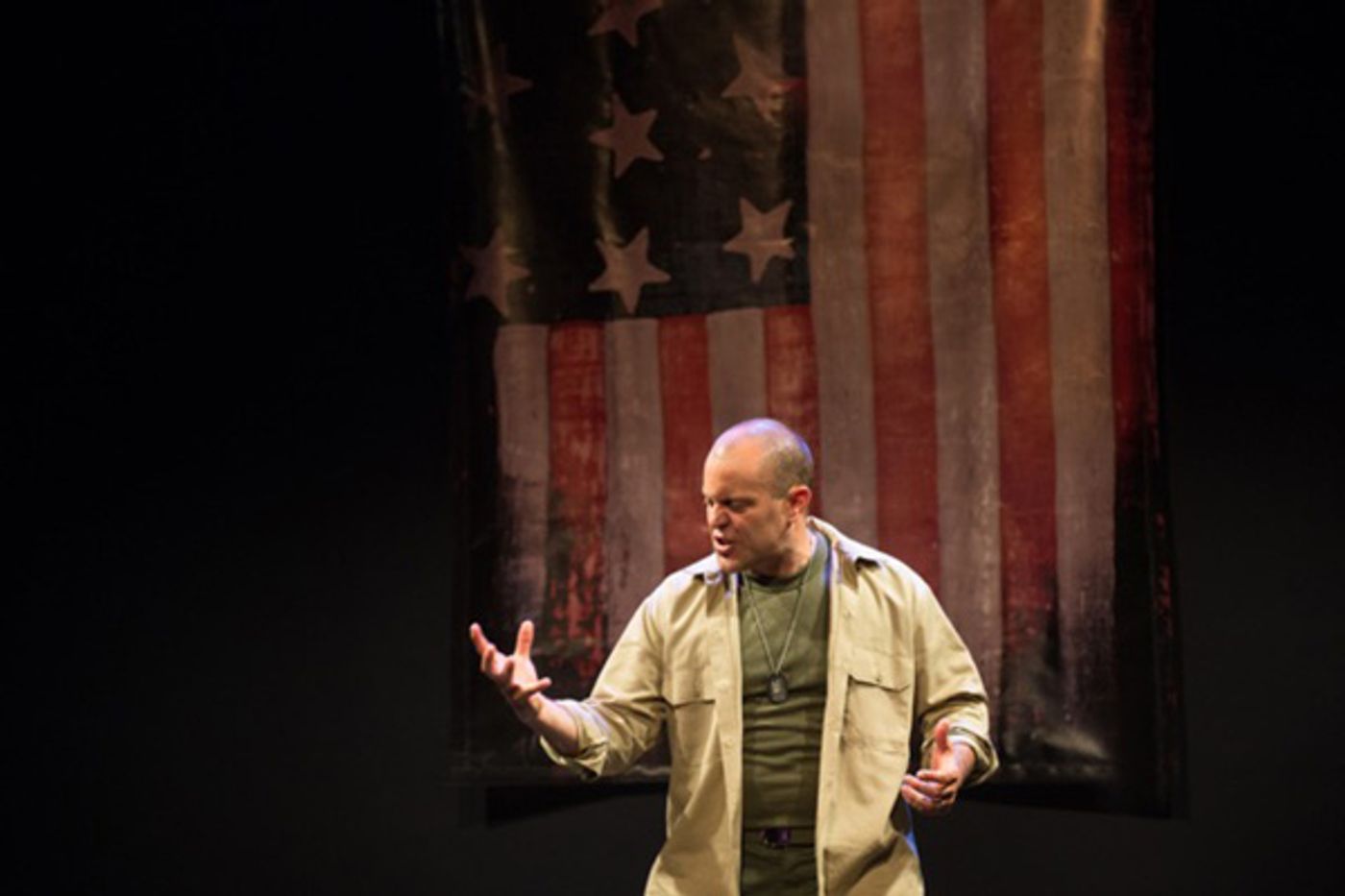 Photo Flash: THE AMERICAN SOLDIER Premieres Tonight at MITF  Image