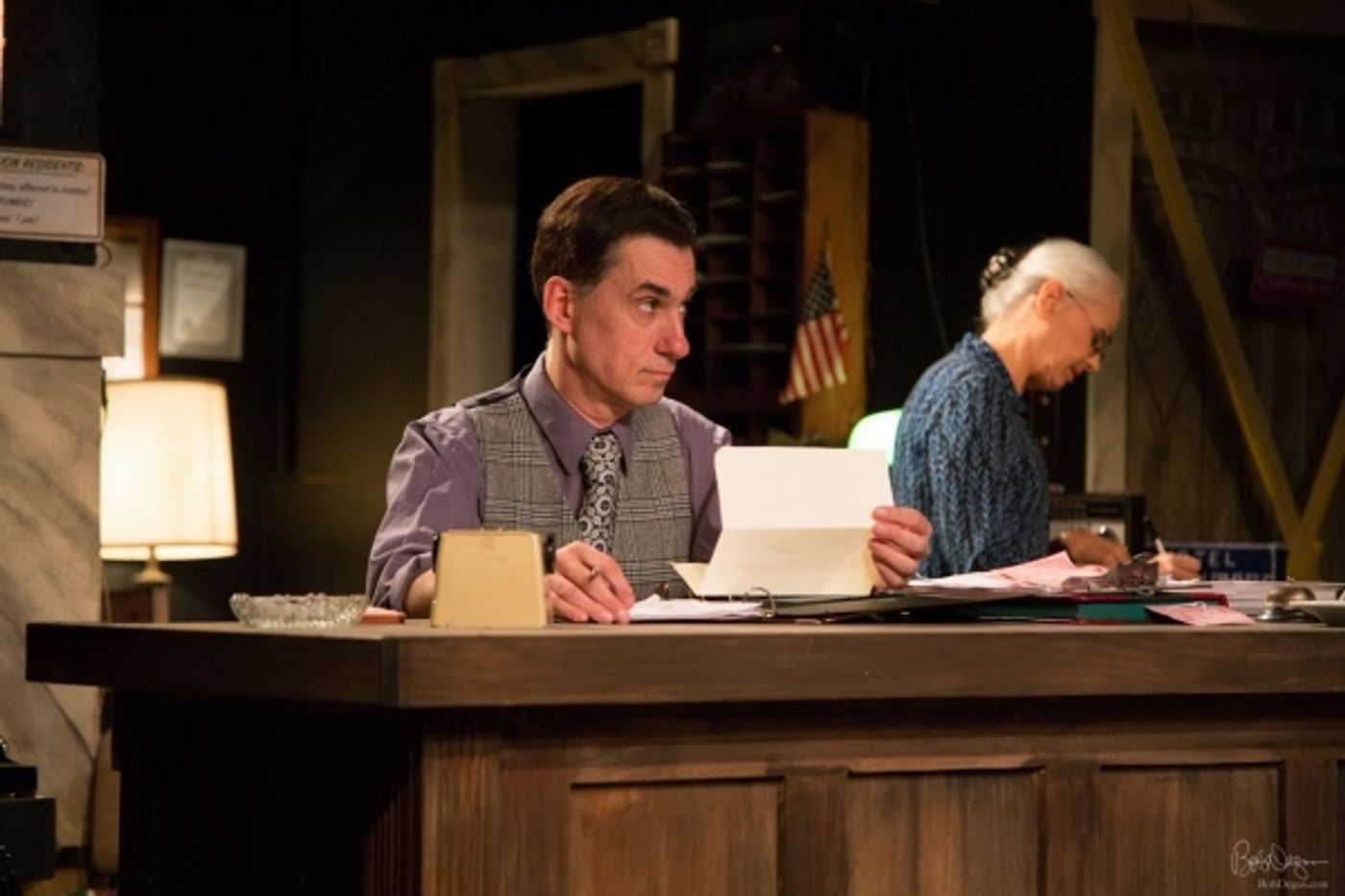 Photo Flash: First Look at T. Schreiber Studio & Theatre's THE HOT L BALTIMORE  Image