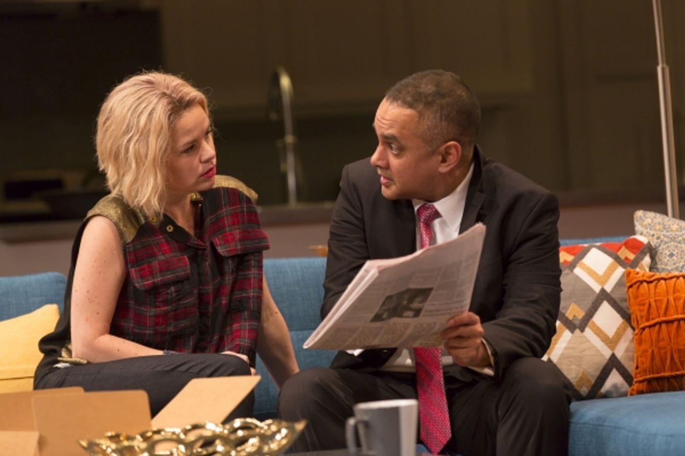 Photo Flash: First Look at Rajesh Bose, Nicole Lowrance, Shirine Babb and Benim Foster in Long Wharf Theatre's DISGRACED Photo Flash: First Look at Rajesh Bose, Nicole Lowrance, Shirine Babb and Benim Foster in Long Wharf Theatre's DISGRACED Image