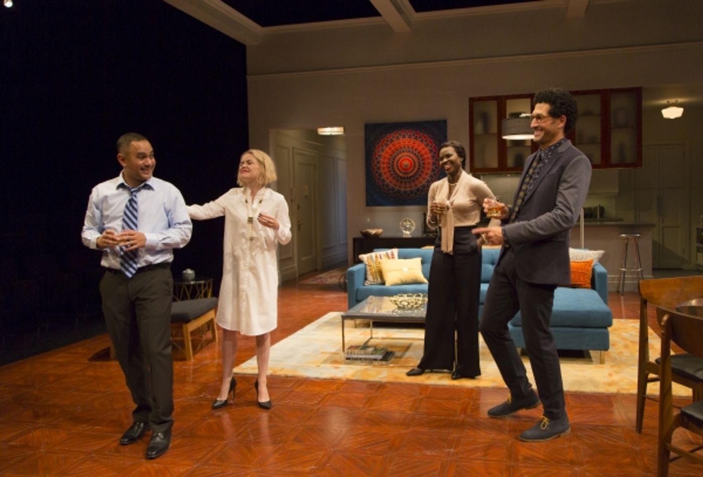 Photo Flash: First Look at Rajesh Bose, Nicole Lowrance, Shirine Babb and Benim Foster in Long Wharf Theatre's DISGRACED Photo Flash: First Look at Rajesh Bose, Nicole Lowrance, Shirine Babb and Benim Foster in Long Wharf Theatre's DISGRACED Image