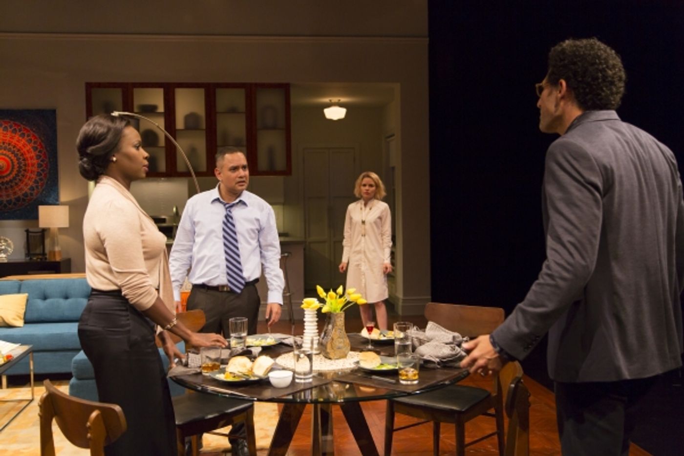 Photo Flash: First Look at Rajesh Bose, Nicole Lowrance, Shirine Babb and Benim Foster in Long Wharf Theatre's DISGRACED  Image
