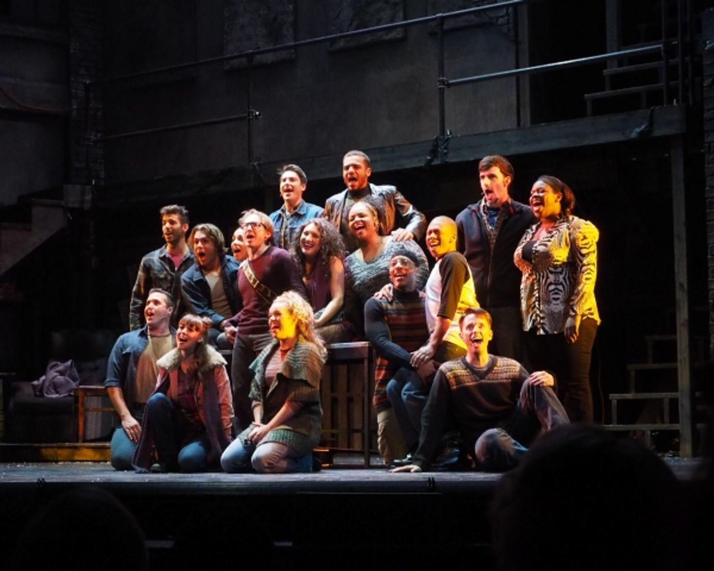 Photo Coverage: Curtain Call And Celebration Of McCoy-Rigby Entertainment's RENT  Image