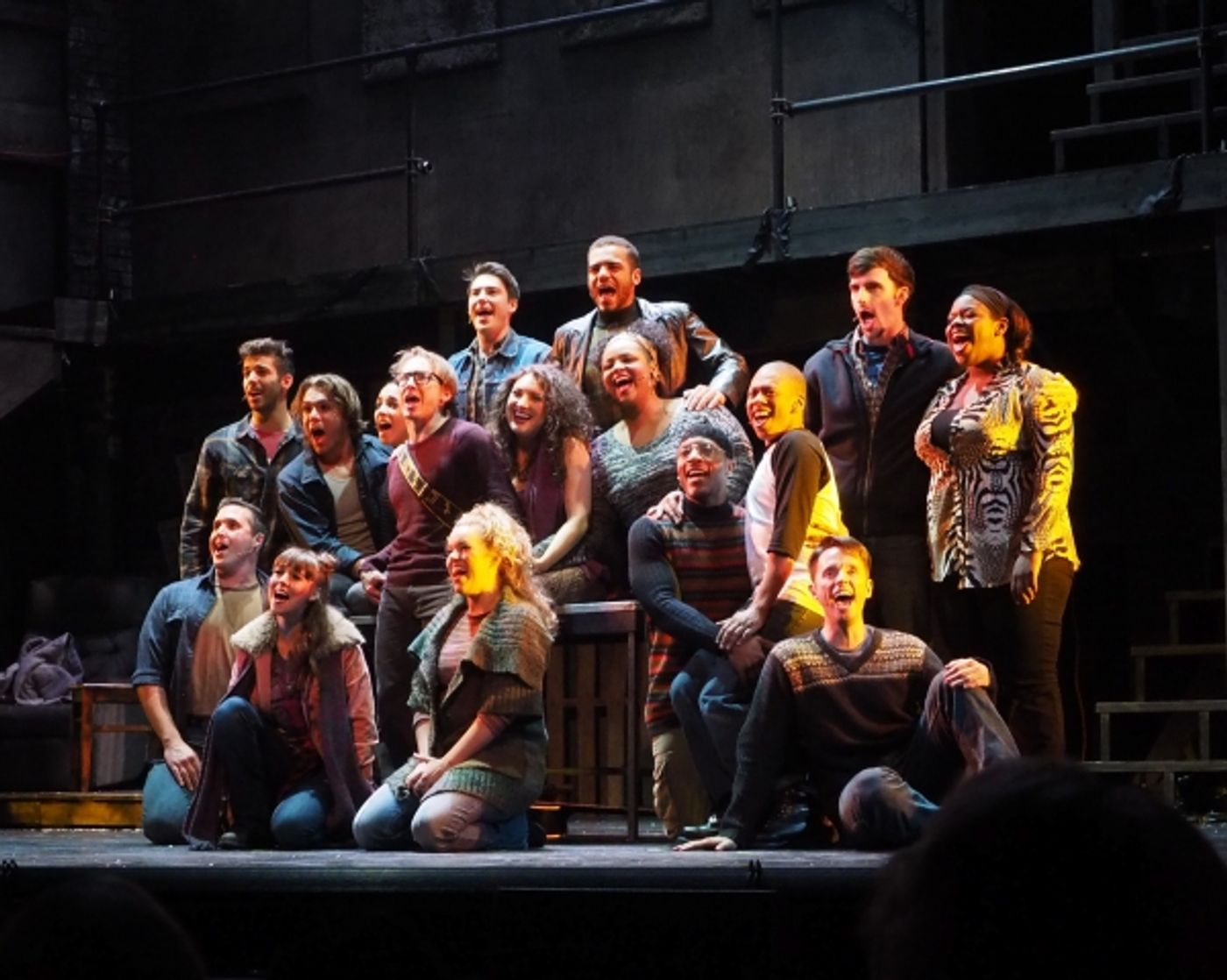 Photo Coverage: Curtain Call And Celebration Of McCoy-Rigby Entertainment's RENT  Image