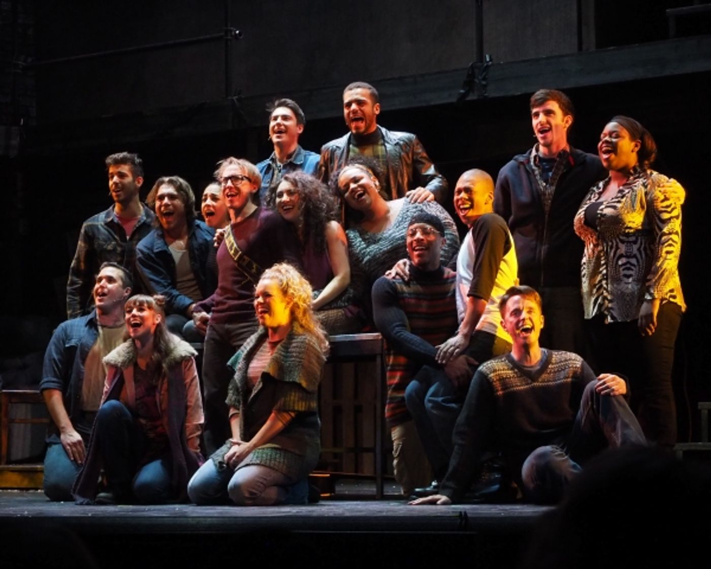 Photo Coverage: Curtain Call And Celebration Of McCoy-Rigby Entertainment's RENT  Image