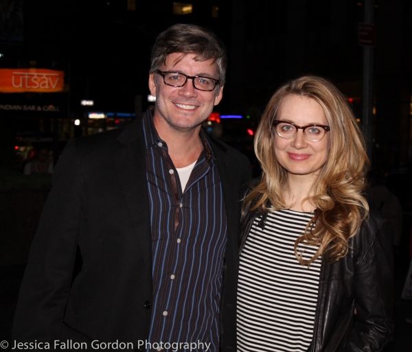 Chris Henry Coffey and Jennifer Mudge Photo